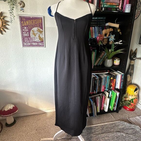 ASOS Dresses & Skirts - Asos Size 10 Black cross back Maxi Dress NWT
